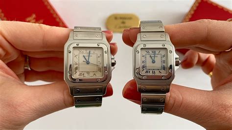 cartier santos size guide